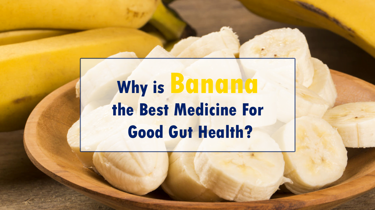 Why is Banana the Best Medicine For Good Gut Health?